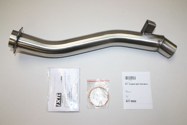 IXIL イクシル スリップオン マフラー XOVC ブラックHTペイント 393 mm 2.1 kg 1本 GSX750R