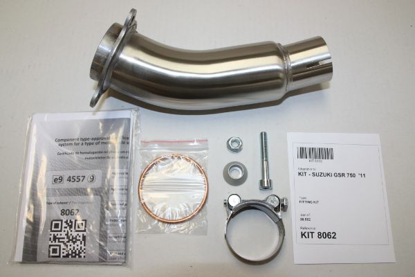 IXIL イクシル スリップオン マフラー SOVS マットポリッシュ 393 mm 2.1 kg 1本 GSR750/GSX-S750