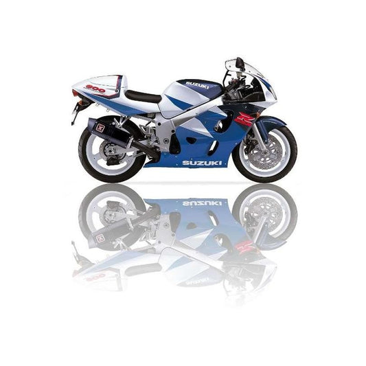 IXIL イクシル スリップオン マフラー XOVS ブラックHTペイント 393 mm 2.1 kg 1本 GSX600R/GSX750R