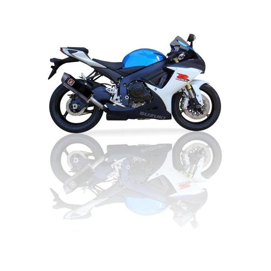 IXIL イクシル スリップオン マフラー XOVS ブラックHTペイント 393 mm 2.1 kg 1本 GSX600R