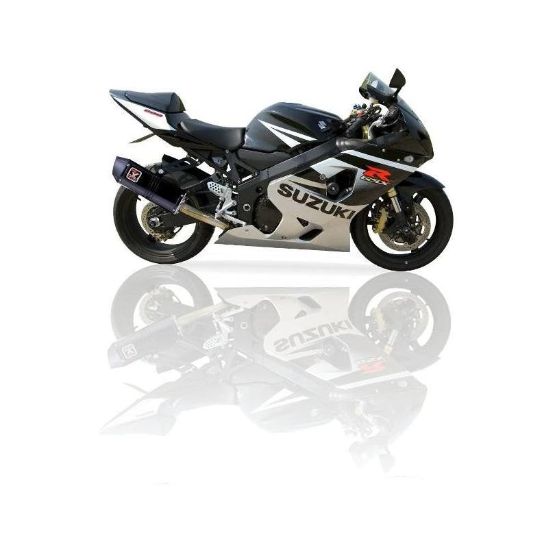 IXIL イクシル スリップオン マフラー XOVS ブラックHTペイント 393 mm 2.1 kg 1本 GSX600R/GSX750R