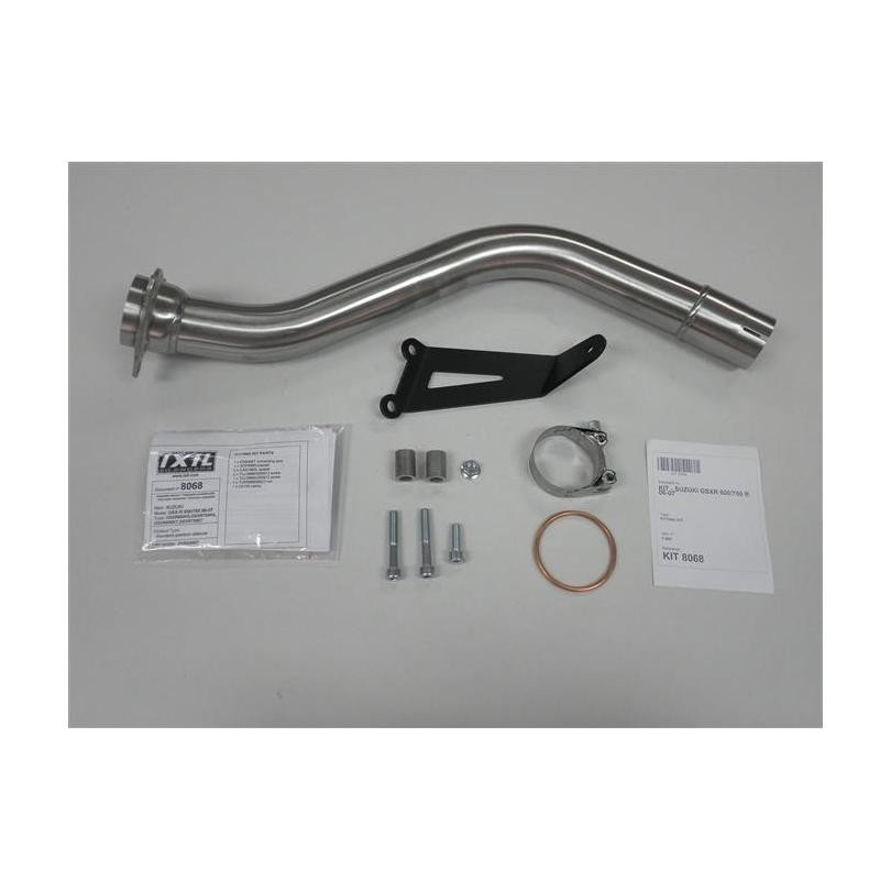 IXIL イクシル スリップオン マフラー XOVS ブラックHTペイント 393 mm 2.1 kg 1本 GSX600R/GSX750R