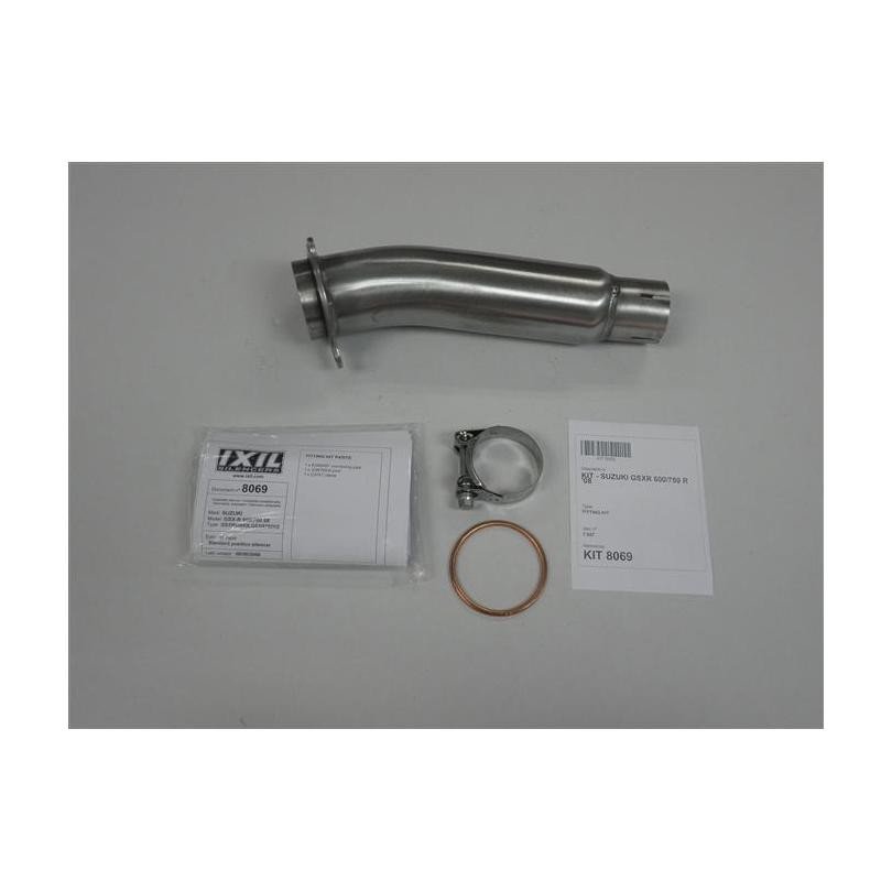 IXIL イクシル スリップオン マフラー SOVS マットポリッシュ 393 mm 2.1 kg 1本 GSX600R