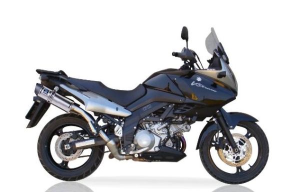 IXIL イクシル スリップオン 左右2本出し マフラー SOVE マットポリッシュ 493 mm 3 kg 2本 DL1000 V-STROM