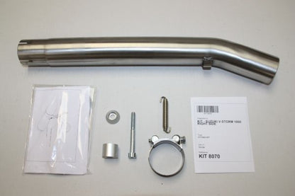 IXIL Ixil Slip-on Exhaust System Twin silencers VTI Titanium 393 mm 1.5 kg per silencer DL1000 V-STROM