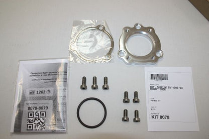 IXIL イクシル スリップオン 左右2本出し マフラー VTI チタニウム 393 mm 1.5 kg 2本 SV1000S/N