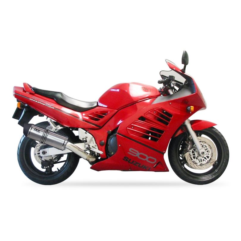 IXIL イクシル スリップオン マフラー SOVE マット ポリッシュ 493 mm 3 kg 1本 RF900R