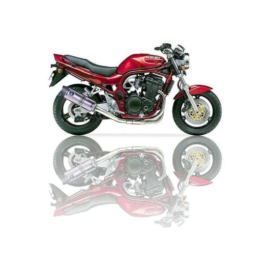 IXIL イクシル スリップオン マフラー SOVE マットポリッシュ 493 mm 3 kg 1本 GSF1200N BANDIT