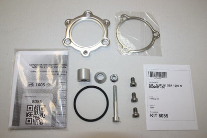 IXIL イクシル スリップオン マフラー XOVC ブラックHTペイント 393 mm 2.1 kg 1本 GSF1200N BANDIT