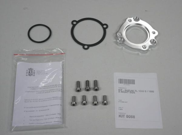 IXIL イクシル スリップオン 左右2本出し マフラー SOVS マットポリッシュ 393 mm 2.1 kg 2本 TL1000S