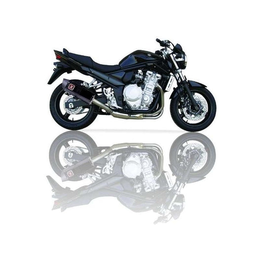 IXIL イクシル スリップオン マフラー XOVS ブラックHTペイント 393 mm 2.1 kg 1本 GSF1250N BANDIT/GSX1250N