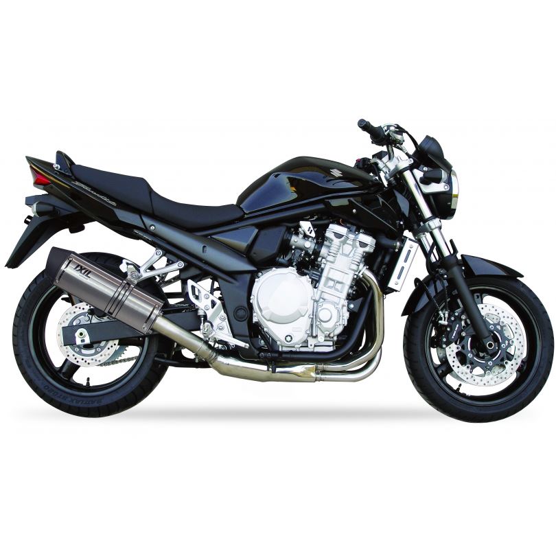 IXIL イクシル スリップオン マフラー SOVE マット ポリッシュ 493 mm 3 kg 1本 GSX1250N GSF1250N BANDIT
