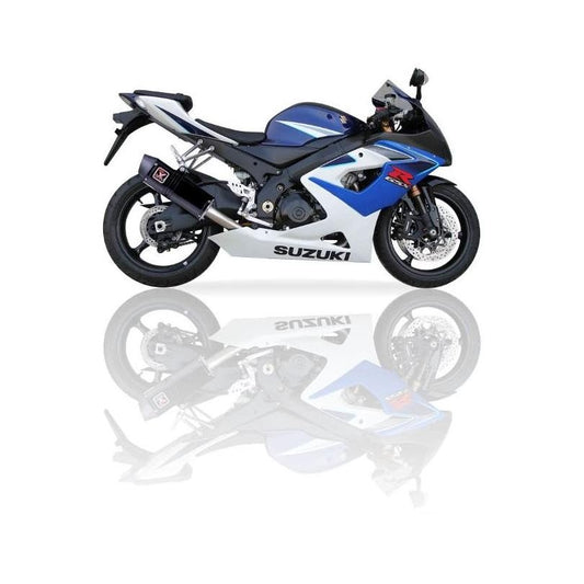 IXIL イクシル スリップオン マフラー XOVS ブラックHTペイント 393 mm 2.1 kg 1本 GSX1000R