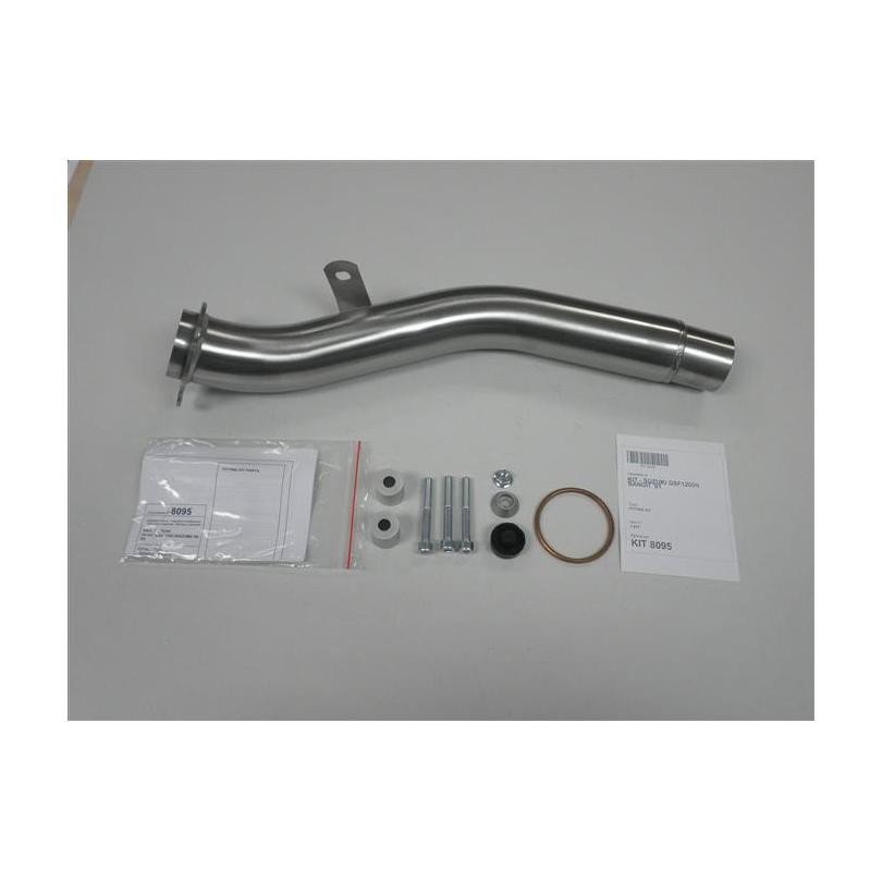 IXIL イクシル スリップオン マフラー XOVS ブラックHTペイント 393 mm 2.1 kg 1本 GSF1200N BANDIT