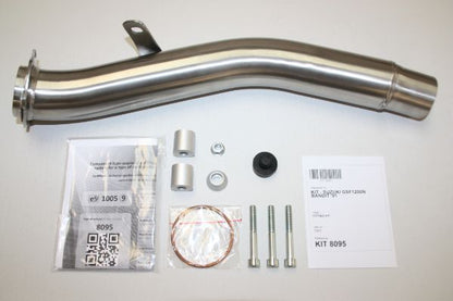 IXIL IXIL Slip-On Muffler VTI Titanium 393 mm 1.5 kg 1 pc GSF1200N BANDIT