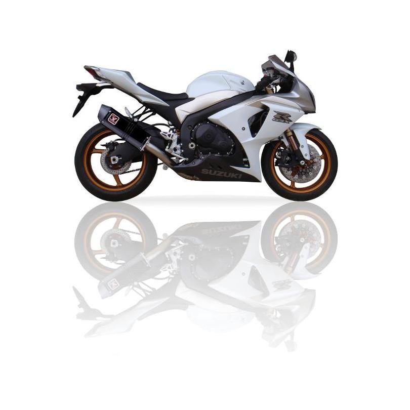 IXIL イクシル スリップオン マフラー XOVS ブラックHTペイント 393 mm 2.1 kg 1本 GSX1000R