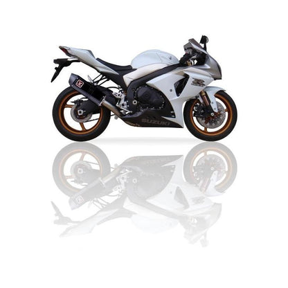 IXIL イクシル スリップオン マフラー XOVS ブラックHTペイント 393 mm 2.1 kg 1本 GSX1000R
