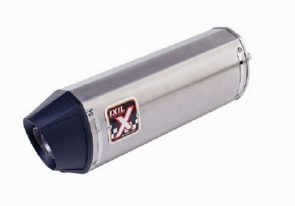 IXIL イクシル スリップオン 左右2本出し マフラー SOVS マットポリッシュ 393 mm 2.1 kg 2本 STREET TRIPLE 675