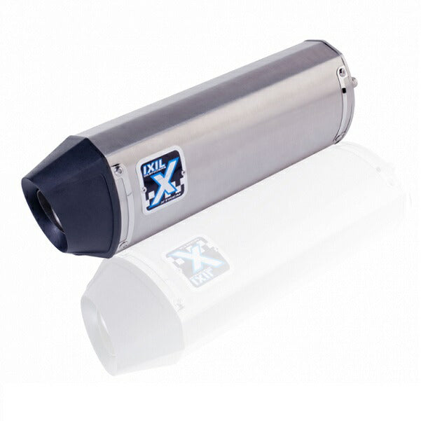 IXIL イクシル スリップオン 左右2本出し マフラー SOVE マットポリッシュ 493 mm 3 kg 2本 STREET TRIPLE 675