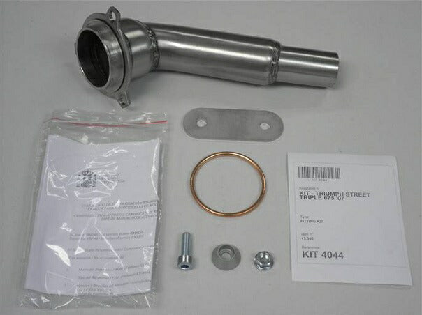 IXIL イクシル スリップオン 左右2本出し マフラー SOVE マットポリッシュ 493 mm 3 kg 2本 STREET TRIPLE 675