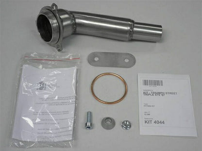 IXIL イクシル スリップオン 左右2本出し マフラー SOVE マットポリッシュ 493 mm 3 kg 2本 STREET TRIPLE 675