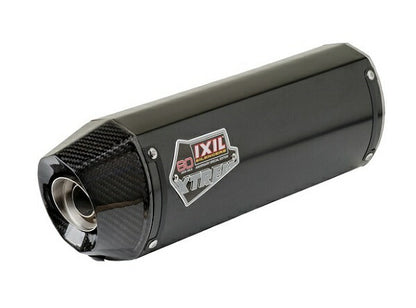 IXIL イクシル スリップオン 左右2本出し マフラー XOVC ブラックHTペイント 413 mm 2.1 kg 2本 STREET TRIPLE 675