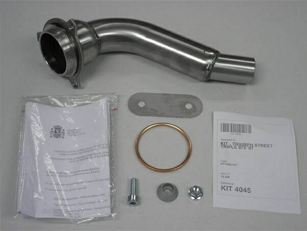 IXIL イクシル スリップオン 左右2本出し マフラー XOVS ブラックHTペイント 413 mm 3 kg 2本 STREET TRIPLE 675