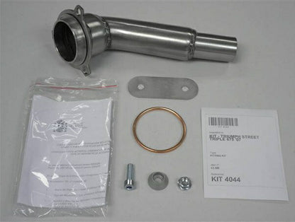 IXIL イクシル スリップオン 左右2本出し マフラー XOVS ブラックHTペイント 413 mm 3 kg 2本 STREET TRIPLE 675