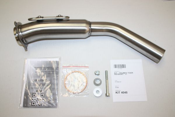 IXIL イクシル スリップオン マフラー VTI チタニウム 393 mm 1.5 kg 1本 TIGER 800/800XC