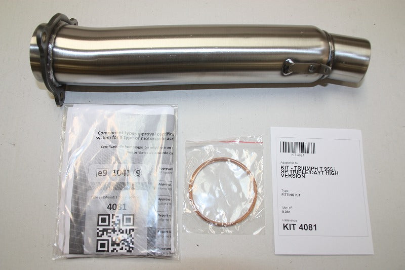 IXIL イクシル フルEX マフラー SOVE マットポリッシュ 493 mm 3 kg 1本 T955i SPEED TRIPLE/DAYTONA