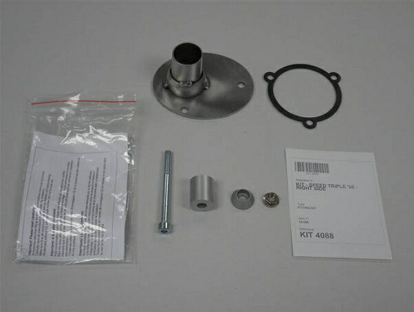 IXIL イクシル スリップオン 左右2本出し マフラー SOVE マットポリッシュ 493 mm 3 kg 2本 ST1050 SPEED TRIPLE