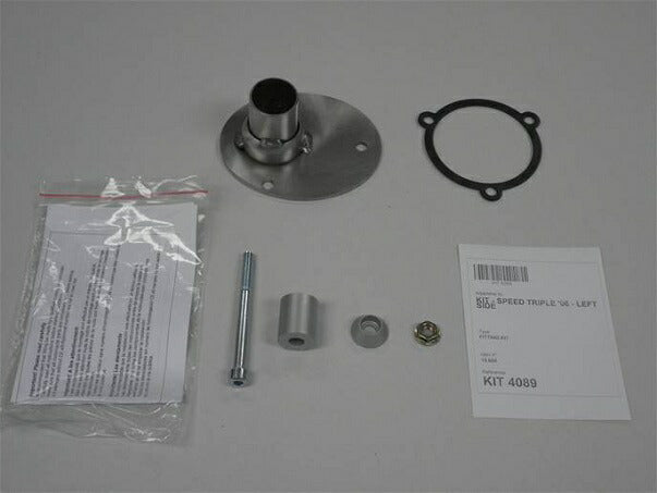 IXIL イクシル スリップオン 左右2本出し マフラー SOVE マットポリッシュ 493 mm 3 kg 2本 ST1050 SPEED TRIPLE