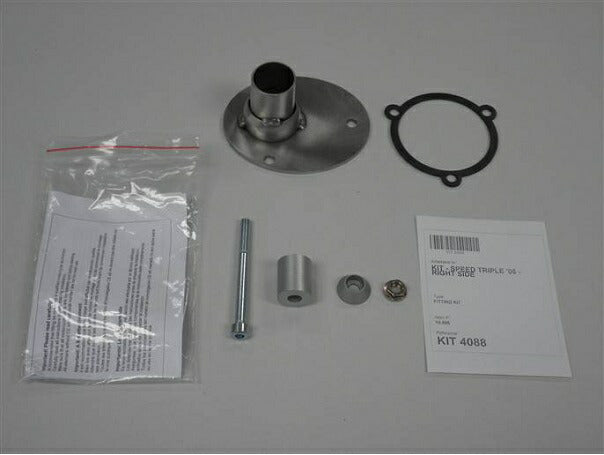 IXIL イクシル スリップオン 左右2本出し マフラー XOVS ブラックHTペイント 413 mm 3 kg 2本 ST1050 SPEED TRIPLE