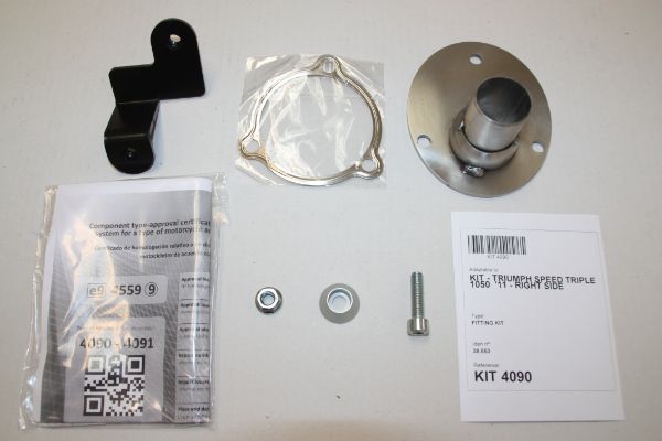 IXIL イクシル スリップオン 左右2本出し マフラー VTI チタニウム 393 mm 1.5 kg 2本 ST1050 SPEED TRIPLE