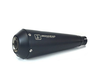 IRONHEAD Slip-on Muffler OVC11SSB Matte Black 220 mm 1.2 kg 1 pc. BONNEVILLE T120