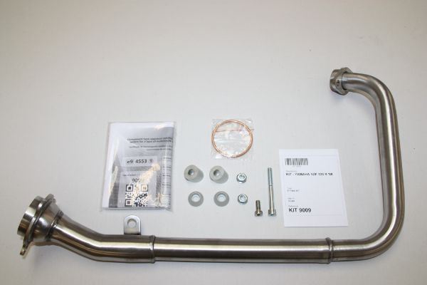 IXIL(イクシル) フルEXマフラー 393mm チタン VTI オーバル 130×100mm YZF125R '08-'13(RE06)