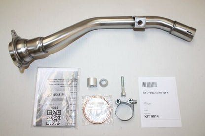 IXIL Slip-on Muffler 393mm Titanium VTI Oval 130x100mm WR125R '09-'16