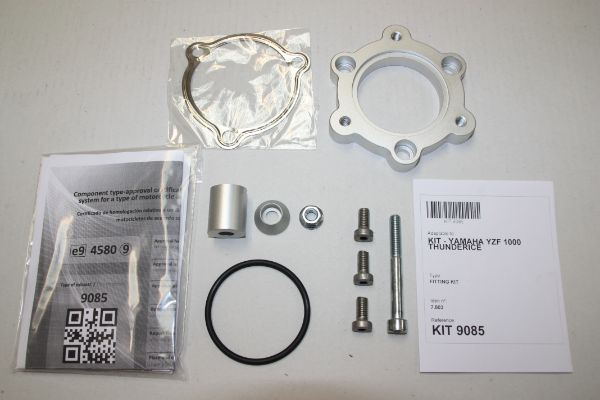 IXIL(イクシル) スリップオンマフラー 393mm チタン VTI オーバル 130×100mm YZF1000 THUNDERICE