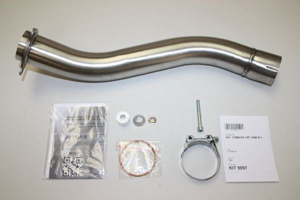 IXIL(イクシル) スリップオンマフラー 393mm チタン VTI オーバル 130×100mm YZF1000 R-1 '02-'03