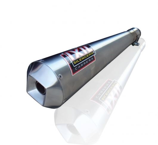 IXIL Full Exhaust 380mm Matt Polish OVC9S Conical JOG 100 FORCE 100