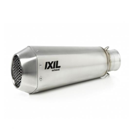 IXIL(イクシル) フルEXマフラー 344mm マットポリッシュ RC1 ヘキサコーン MT-07 '14-18