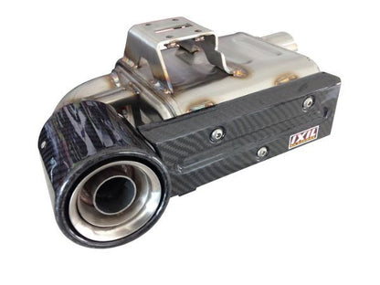 IXIL(イクシル) スリップオンマフラー 347mm カーボンファイバー SX1 スーパーエクストリーム ベネリ TRK502