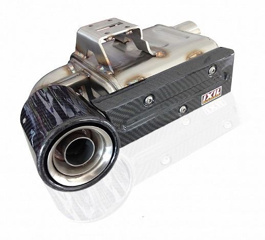 IXIL(イクシル) フルエキマフラー 347mm カーボンファイバー SX1 スーパーエクストリーム ベネリ BN 600 '13-14