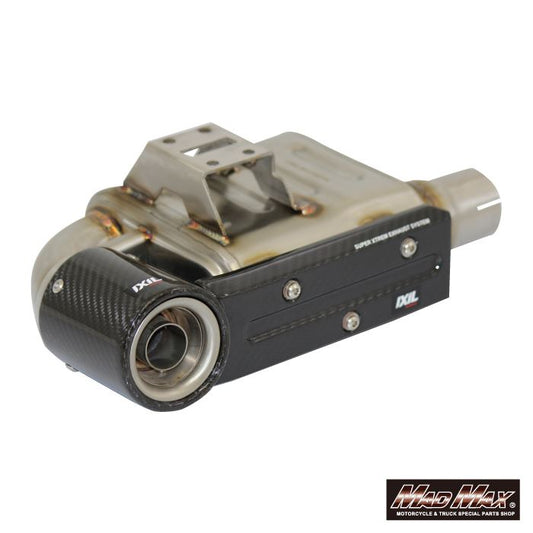 IXIL(イクシル) フルEXマフラー 347mm カーボンファイバー SX1 スーパーエクストリーム QJMOTOR 600 スポーツ 2022