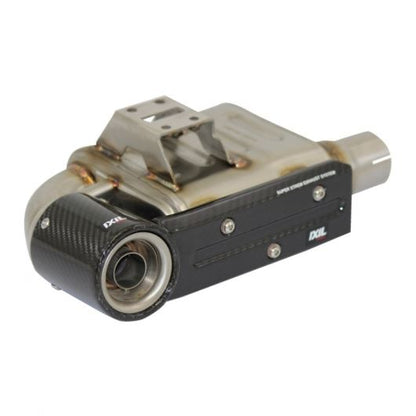 IXIL(イクシル) フルEXマフラー 347mm カーボンファイバー SX1 スーパーエクストリーム R3 MT03 R25 15-20