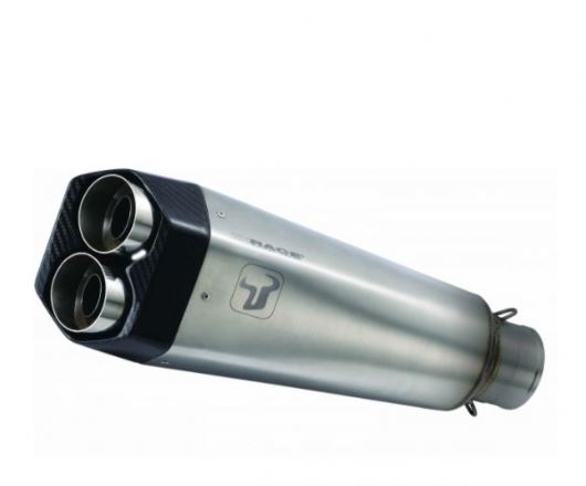 IXRACE フルエキマフラー 375mm マットポリッシュ M9 ヘキサゴン デュアルエンド PCX125 '18