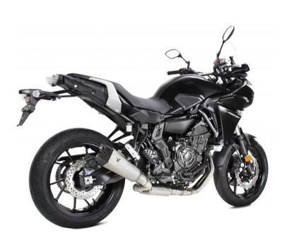 IXRACE フルEXマフラー 375 mm マットポリッシュ M10 ヘキサゴン デュアルエンド トレーサー700 '17-'18