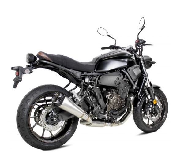 IXRACE フルEXマフラー 375 mm マットポリッシュ M9 ヘキサゴン デュアルエンド XSR700 '16-'18