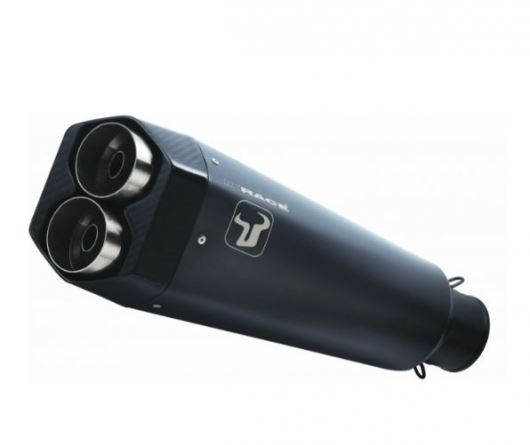 IXRACE フルEXマフラー(HIGH NOISE) 375 mm マットブラック M9B ヘキサゴン デュアルエンド XSR900 2022