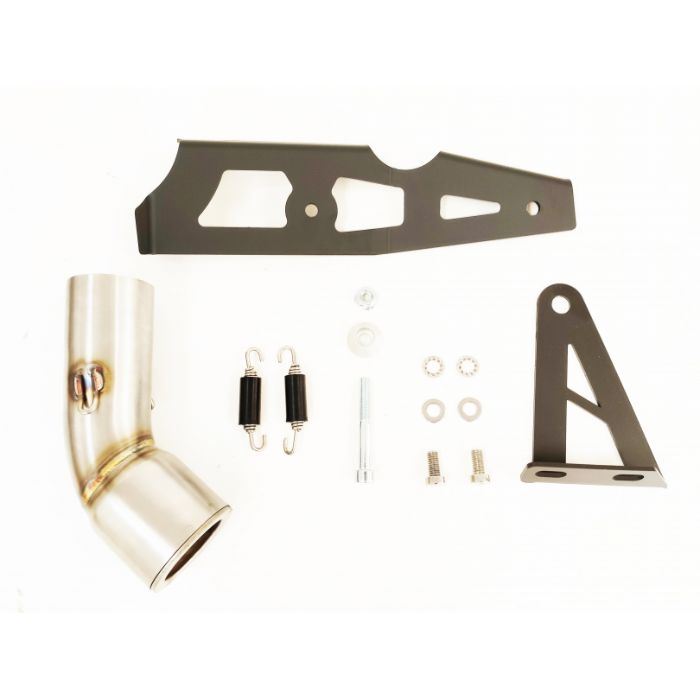 IXIL(イクシル) スリップオンマフラー 289mm ブラックHTペイント L3N デュアルラウンド 60mm Z900 '20 (ZR900F)